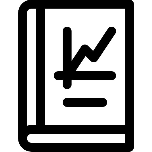 Book manual grade guide icon