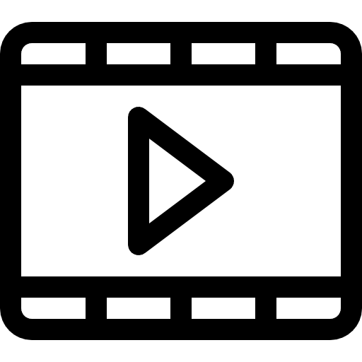 Video marketing interface ads communications icon