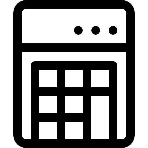 Calculator calculator finances calculation icon
