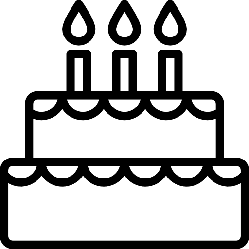 Cake food and restaurant birthday cake cake icon