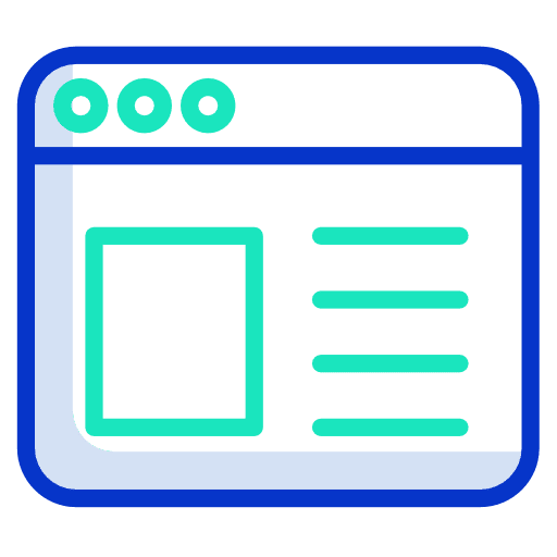 Web site web html web page icon