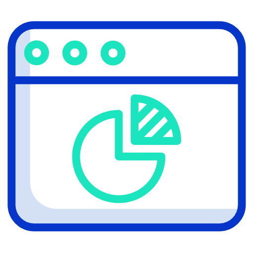 Chart pie chart chart website icon