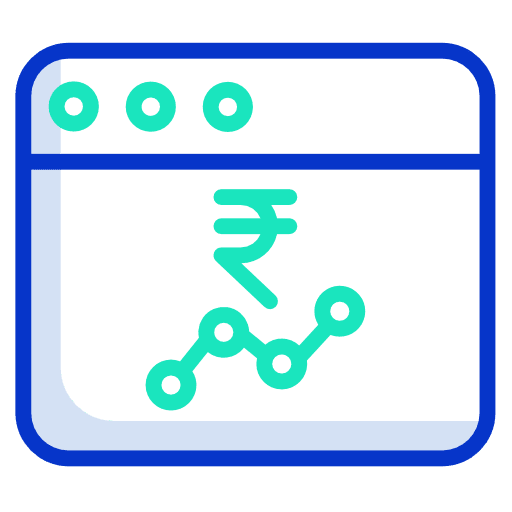 Browser statistics stats business icon