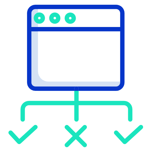 Site map squares site map web icon