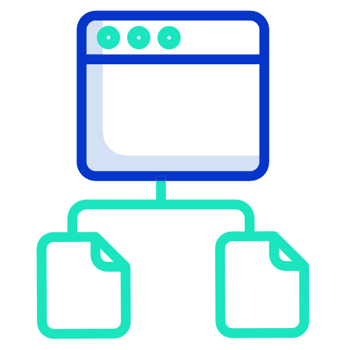 Web design seo and web graphic tool file icon