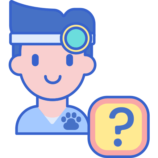 Question veterinary opinion charity icon