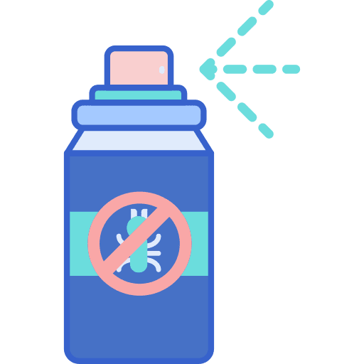 Insecticide watering bug construction and tools icon
