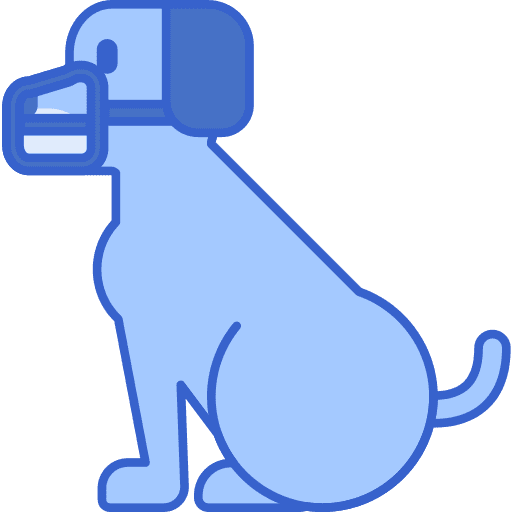Muzzle veterinary face muzzle icon