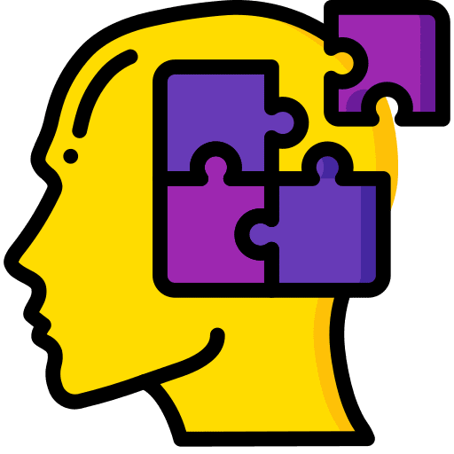 Autism brain autism mind icon