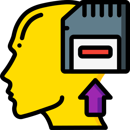 Memory mind intelligence emotion icon