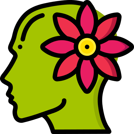 Relax emotion thinking intelligence icon