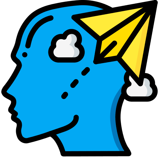 Inspiration thinking inspiration psychology icon