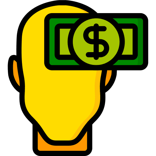 Greed greed user thinking icon