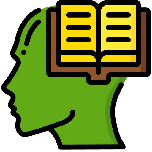 Study thinking study intelligence icon