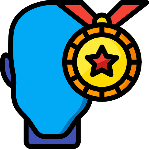 Triumph mind triumph intelligence icon