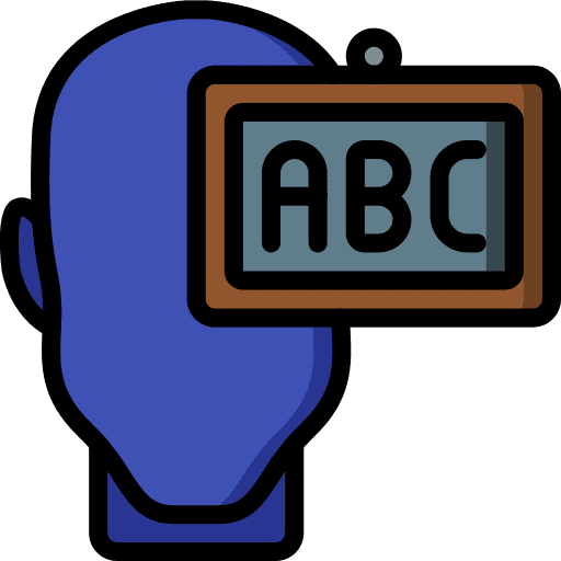 Knowledge mind psychology intelligence icon