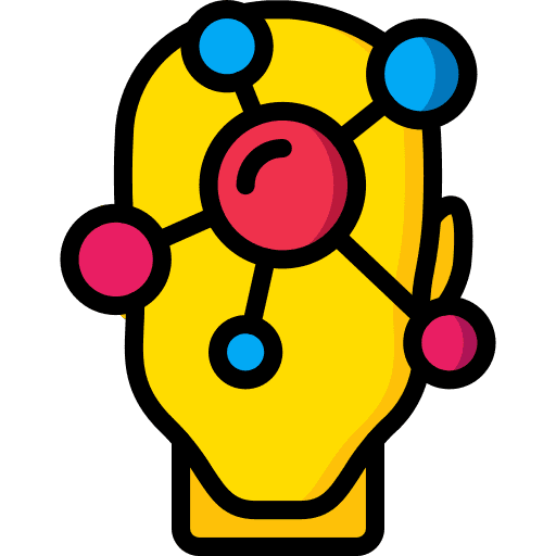 Mind emotion mind brain icon