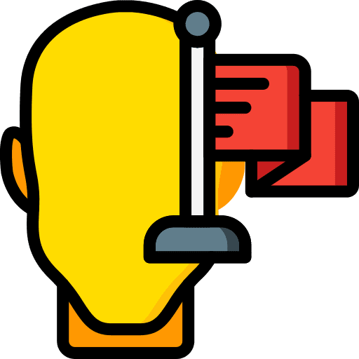 Goal user thinking psychology icon