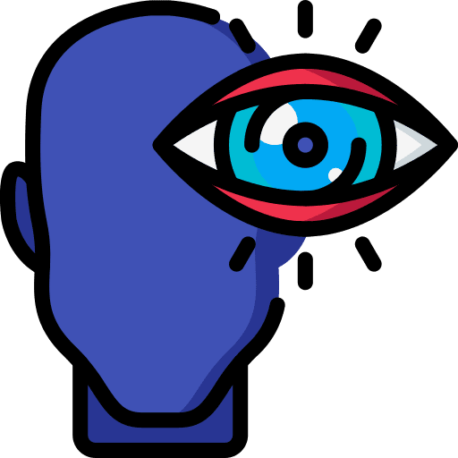 Vision emotion perception user icon