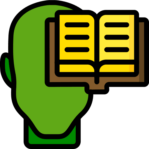 Study mind emotion study icon