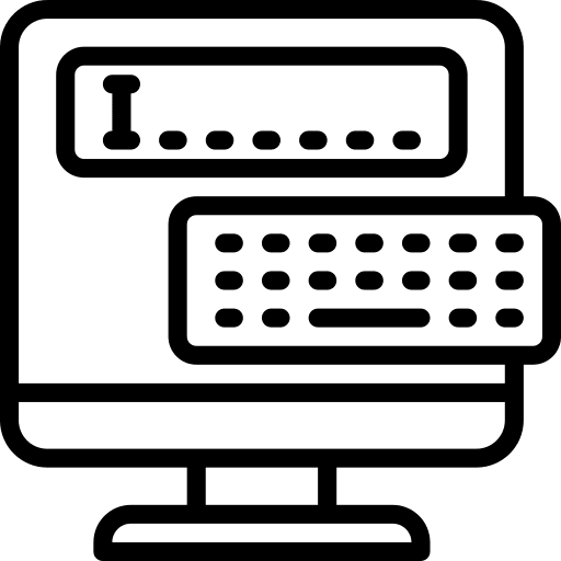 Monitor technology monitor mouse icon