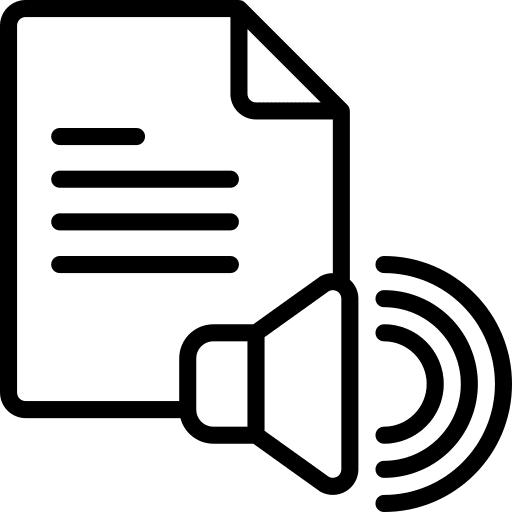 Audio file music notes files and folders icon