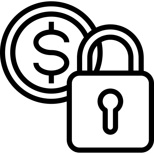 Money business and finance security banking icon