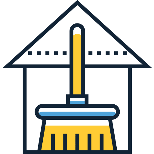 Housekeeping architecture and city furniture and household household icon