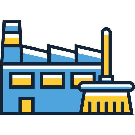 Industry building establishment furniture and household icon