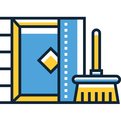 Carpet tassel fabric elegant icon