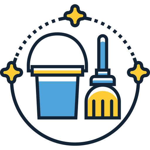 Cleaning mop clean cleaning icon