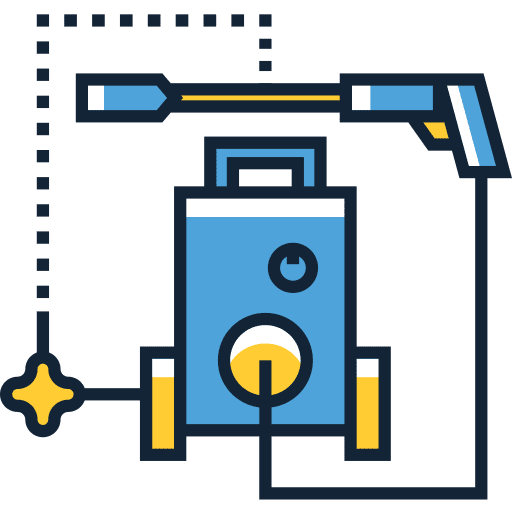 Vacuum furniture and household vacuum electronics icon
