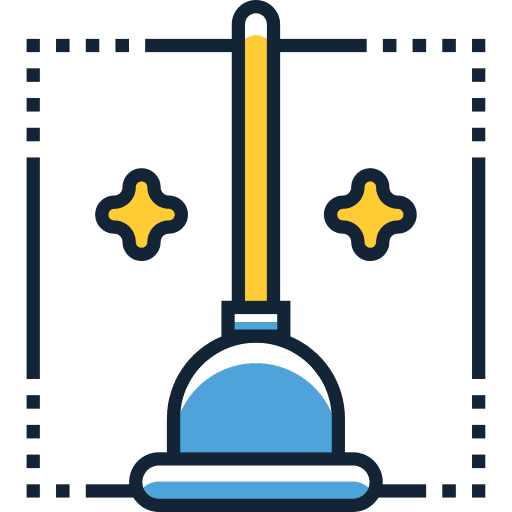 Plunger plunger plumber washing icon