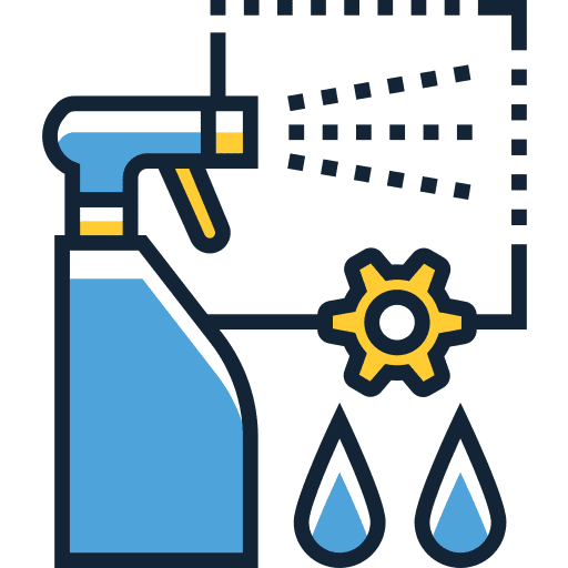 Spray cleaning cleaning tool bottle icon
