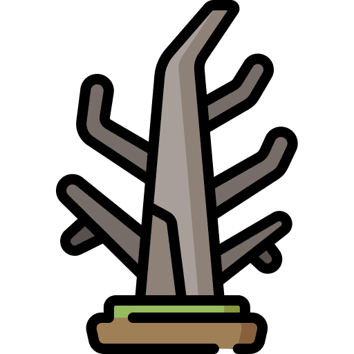 Dead tree tree dead tree dry icon
