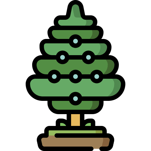 Juniper juniper tree forest icon