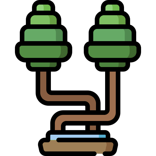 Mangrove botanic nature garden icon