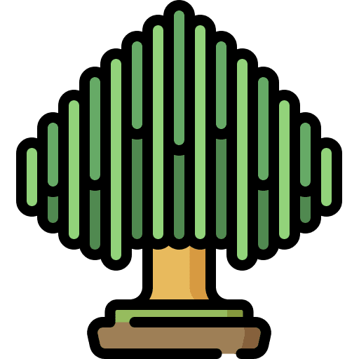 Eucalyptus nature tree forest icon