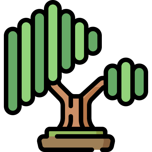 Willow nature willow botanic icon