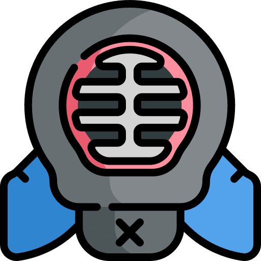 Kendo asian kendo sports and competition icon