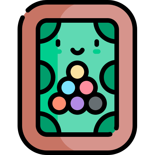 Billiard holes sports and competition billiard icon