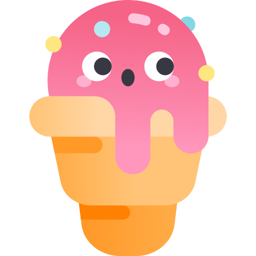 Ice cream food dessert summertime icon