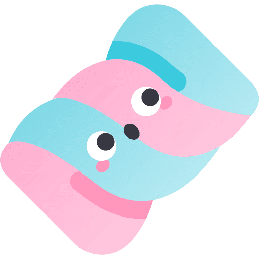 Marshmallow sugar food and restaurant candy icon