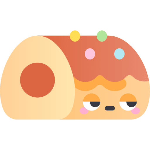 Bread roll bun bakery baked icon