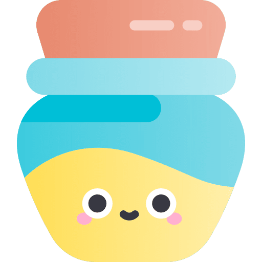 Honey healthy food and restaurant jar icon