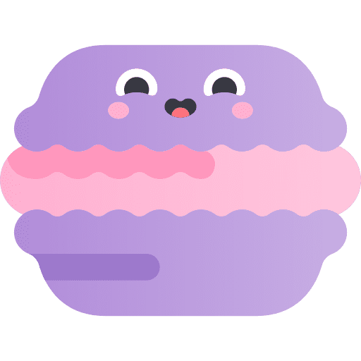 Macaron food and restaurant dessert food icon