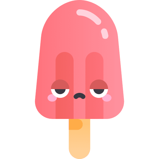 Popsicle sweet sugar dessert icon