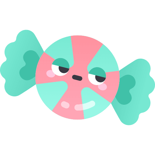 Candy dessert food and restaurant lollies icon