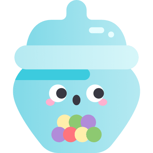 Candy jar candy jar food and restaurant kid and baby icon