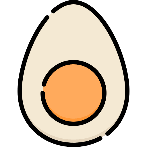 Boiled egg egg organic boiled egg icon